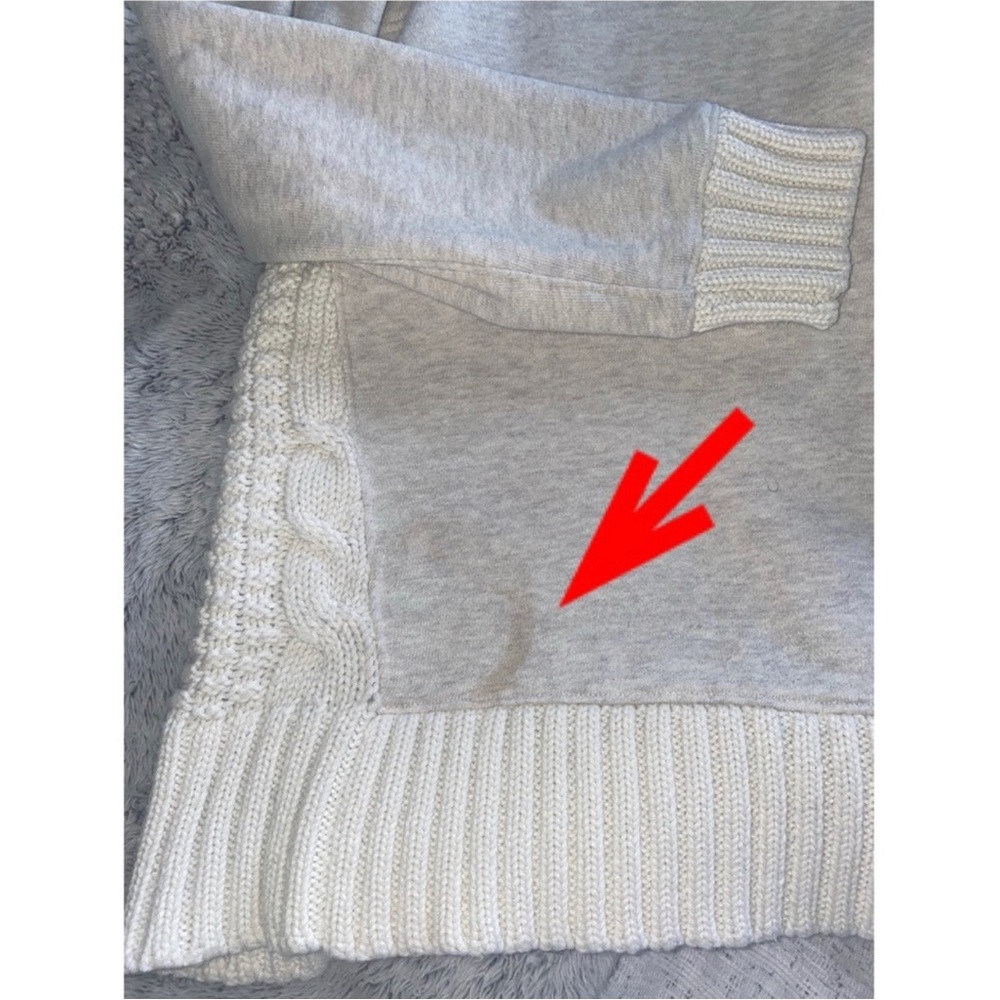 Athleta | Madeira Chunky Cable Knit Wool Blend Sweater - Picture 8 of 11